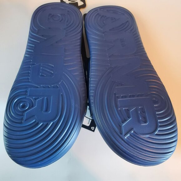 NWT Men's Under Armour Blue Sandals Size 13-Loafters/Slip ons - Picture 2 of 7